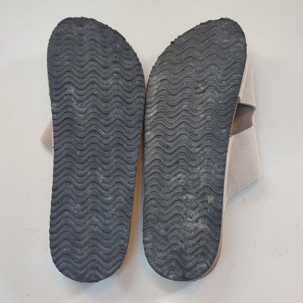 Vintage, Woodstock Stone Color Bert Slides, Sz 11